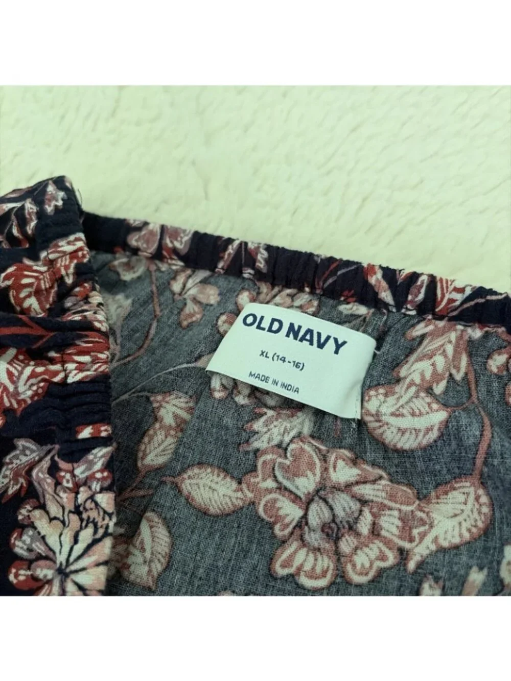 Old Navy Girls Boho Floral Dress NWT XL 14/16 Cottage